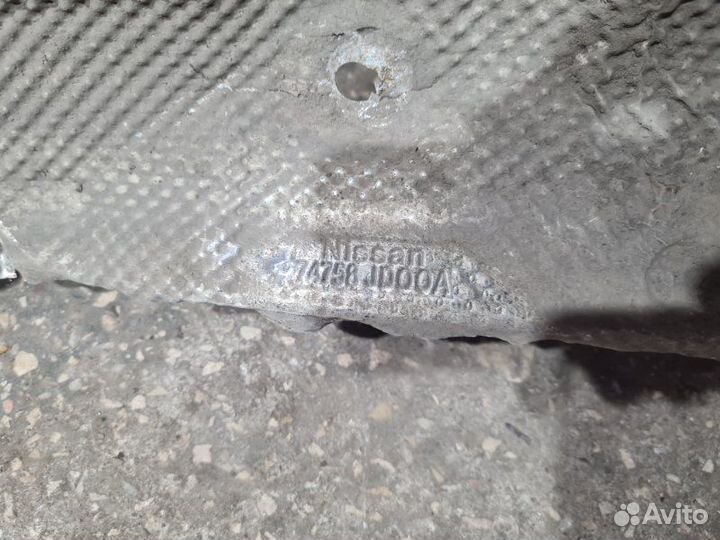 Тепловой экран Nissan Qashqai J10 HR16 2012