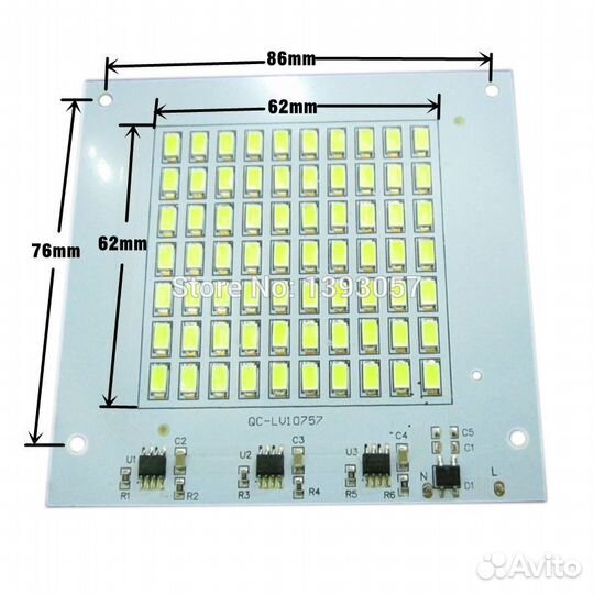 Cветодиоды 1w-100w, блоки питания, драйвера