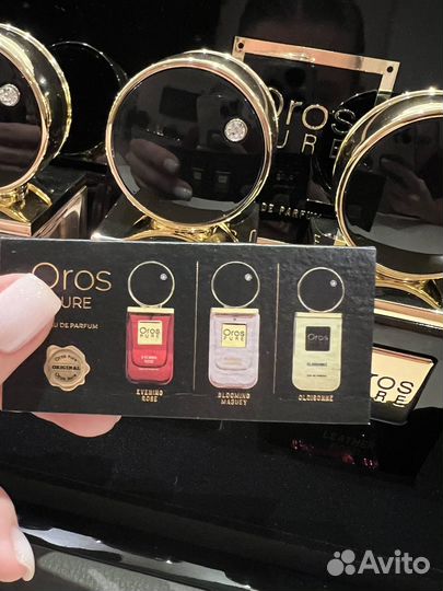 Эксклюзивный набор парфюмов oros со Swarovski