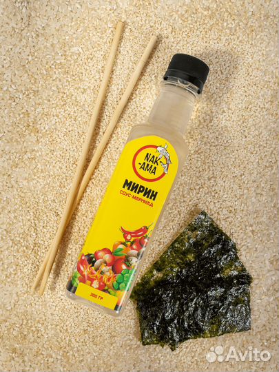 Крафтовый Мирин Nakama, 300мл / соус-маринад