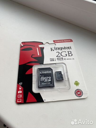 Карта памяти MicroSD 2gb-1тб Kingston