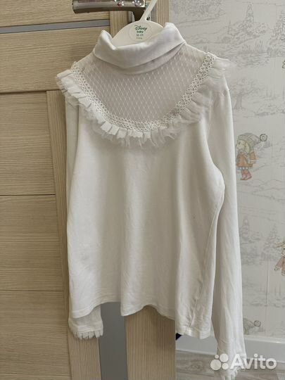 Блузки водолазки школьные 146, 152