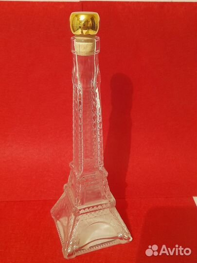 Бутылочка стеклянная Париж 150ml