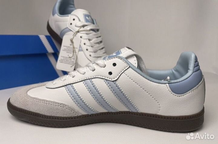 Adidas Samba halo blue