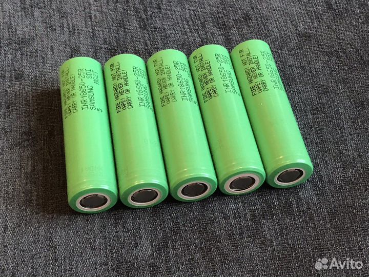 Аккумуляторы 18650 Samsung 25R