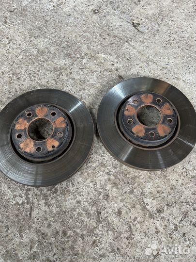 Комплект передних тормозных дисков mazda 6 2021GJ