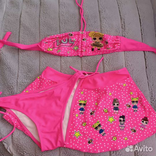 Купальник для девочки с Лол