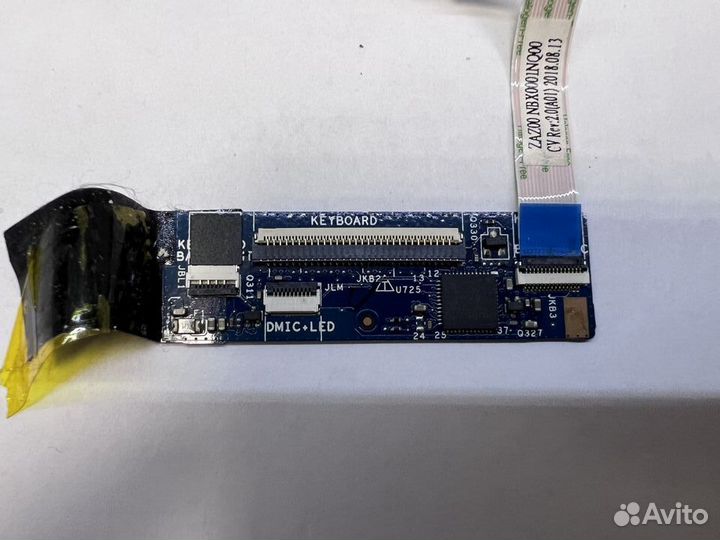 Плата контроллера клавиатуры LS-B442P dell XPS