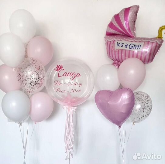 Воздушные гелиевые шары/шарики