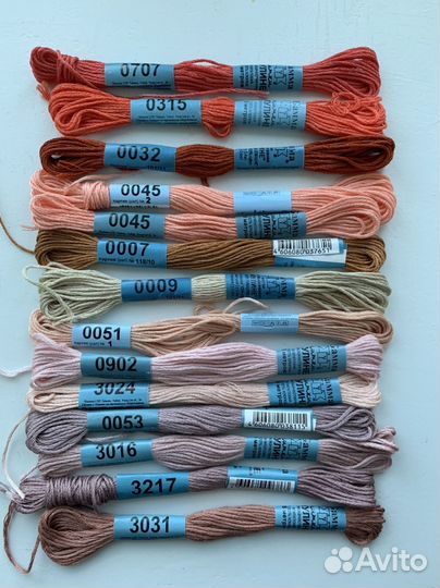 Нитки мулине гамма