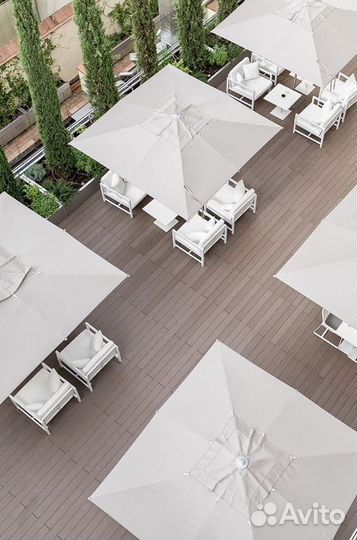 Уличный зонт для кафе