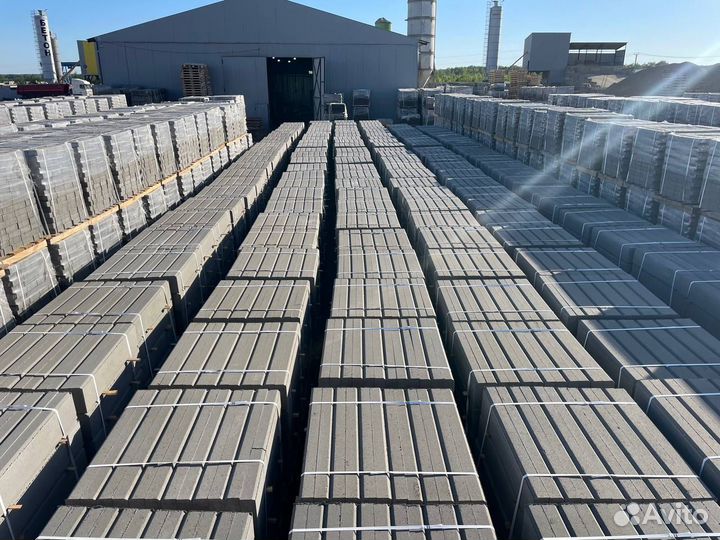 Бордюр садовый бетонный