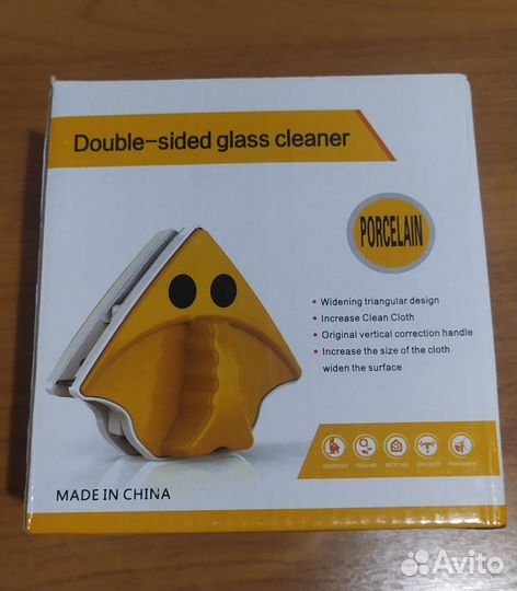 Магнитная щетка для мытья окон