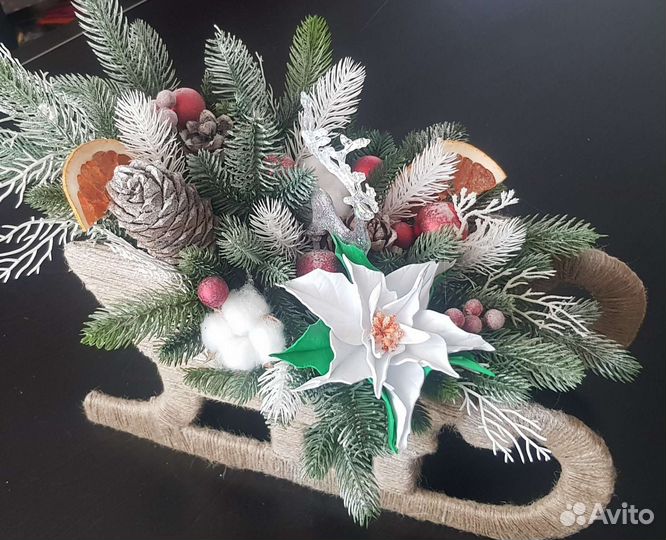 Композиции, веночки, подсвечники новогодние