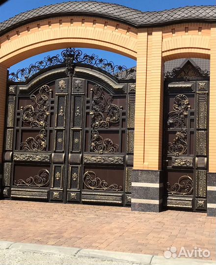 Кованые ворота
