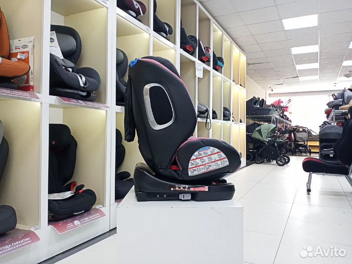 Автокресло 0-36кг изофикс поворотное Kenga Purple