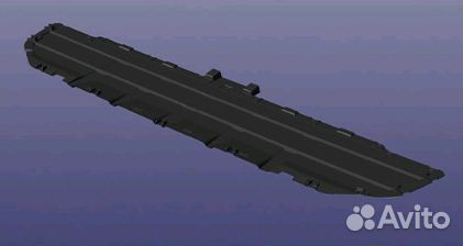 Нижняя защита заднего бампера (E3) Exeed Exlantix ES