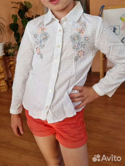 Рубашка детская для девочки