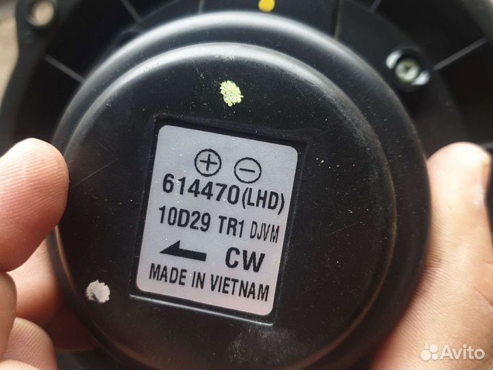 Мотор печки шевроле лачетти