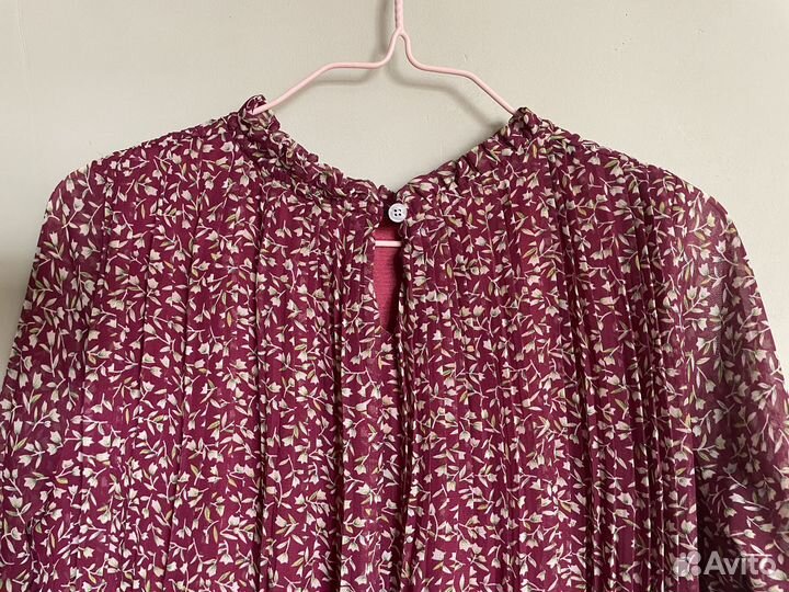 Платье в мелкий цветочек