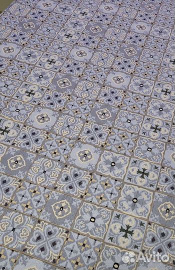 Ткань гобелен Лаванда цвет 1 Ширина 200 см, 100 пэ