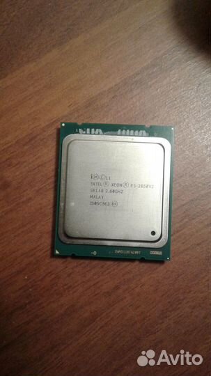 Intel Xeon E5-2650v2 2.6-3.4 GHz 8 ядер 16 потоков