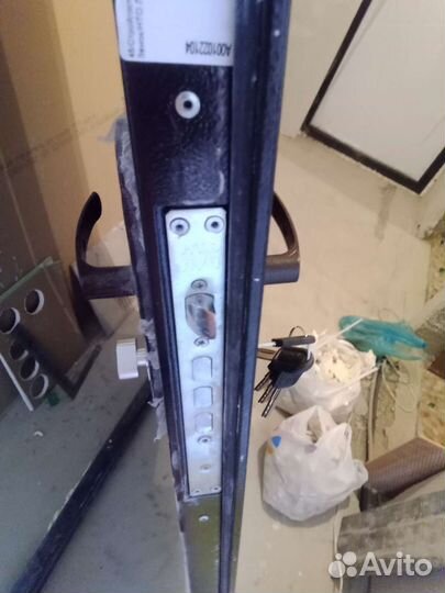 Дверь входная железная бу