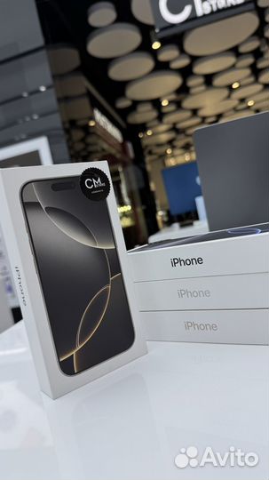 iPhone 16 Pro Max 256 гб натуральный титан (1sim+e