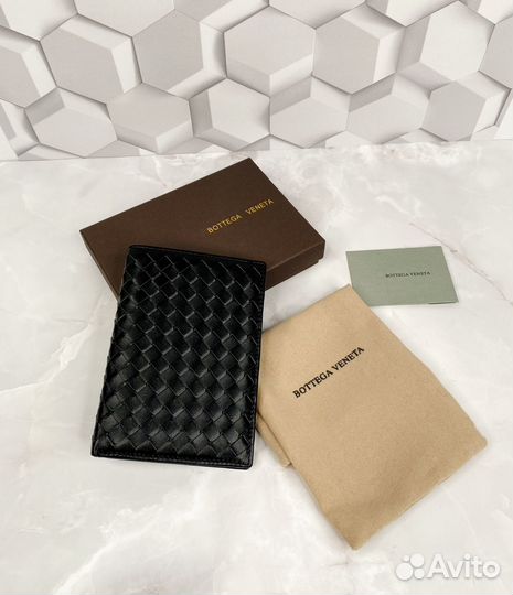 Обложка на паспорт bottega veneta 3в1