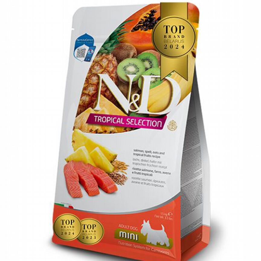 Корм для собак Farmina Tropical Adult Mini 1,5 kg