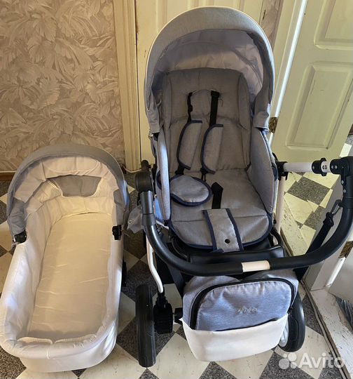 Коляска 2 в 1 Indigo Alpina