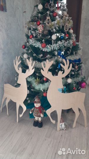 Заготовки для украшения территории до 90см