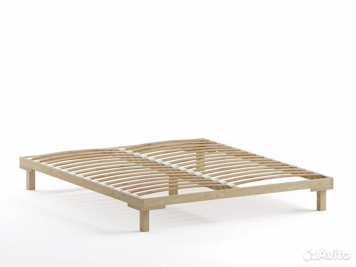 Кровать Канапе 140х200 деревянная без спинки