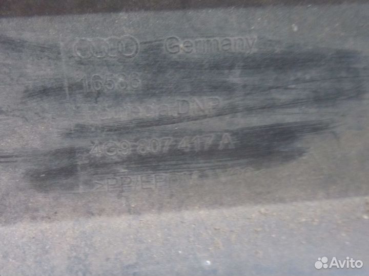 Бампер задний audi a6 c7 4g allroad универсал