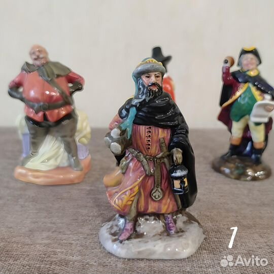 Английские фарфоровые статуэтки. Royal Doulton
