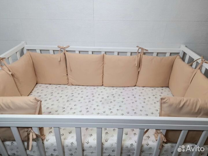 Бортики в детскую кроватку