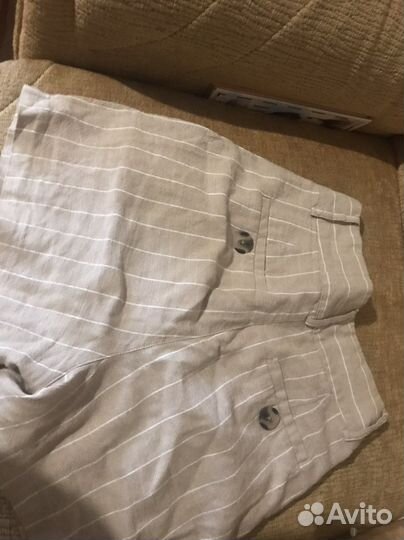 Шорты лен женские