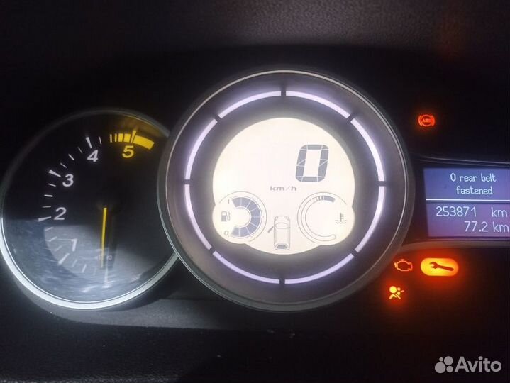 Панель, комбинация приборов Renault Megane 3