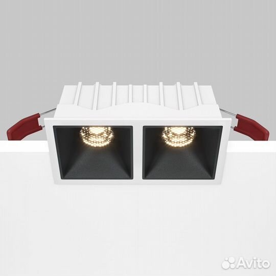 Встраиваемый светильник Alfa DL043-02-10W3K-SQ-WB