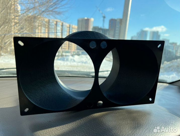 Флянец на Asic для 2 вентиляторов
