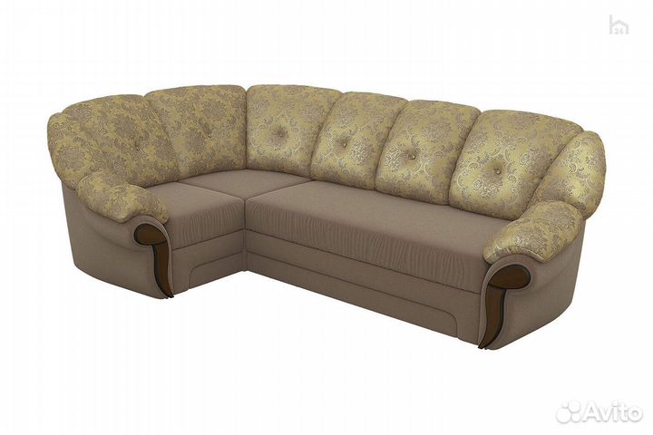 Угловой диван правый 3х1 Глория-23дм