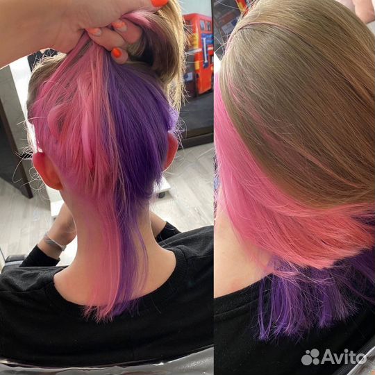 Окрашивание волос, стрижки женские/мужские на дому