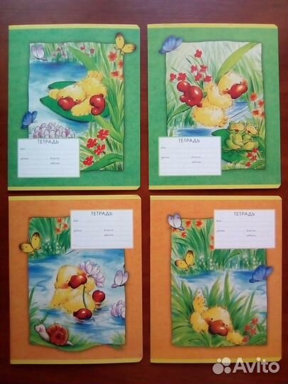 Тетради в крупную клетку