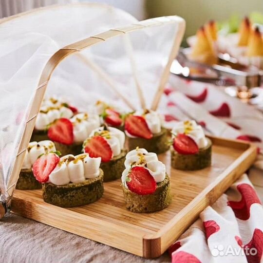 Хлебница/поднос с сеткой andledning икеа