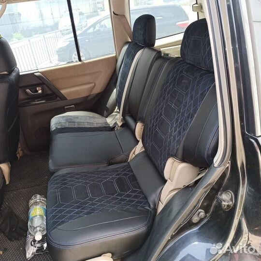 Чехлы Mitsubishi Montero 3 (комбо)