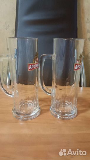 Бокалы пивные 