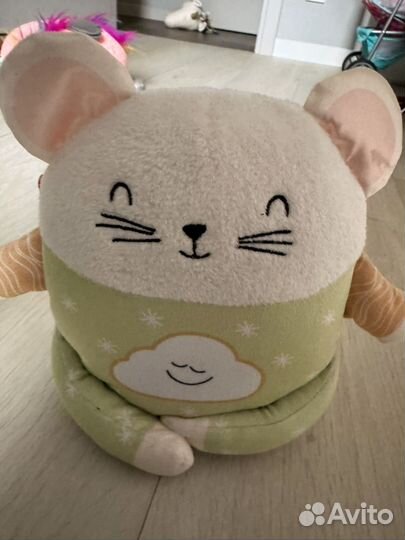 Мышка для медитации белый шум Fisher price