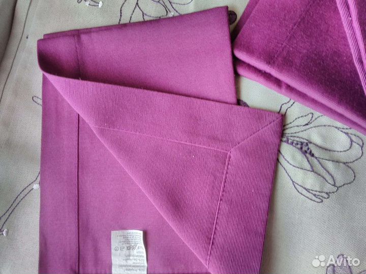 Скатерть дорожка 2шт и 4 салфетки