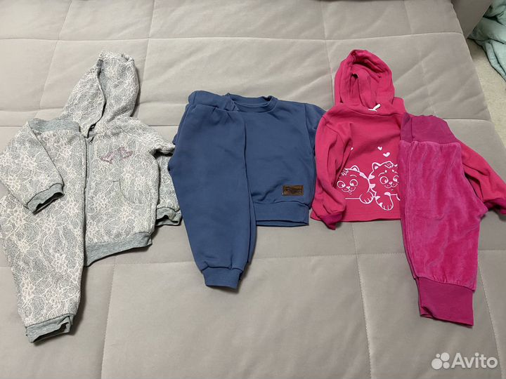Пакет вещей на девочку 80-86 размер