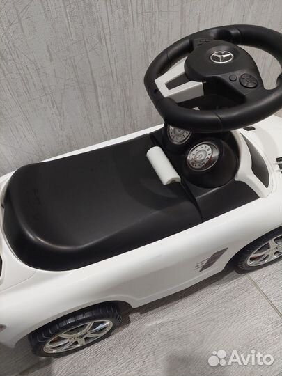 Машинка каталка толокар mercedes
